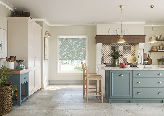 Anya, Stone Blue - Roller Blind - Image 8